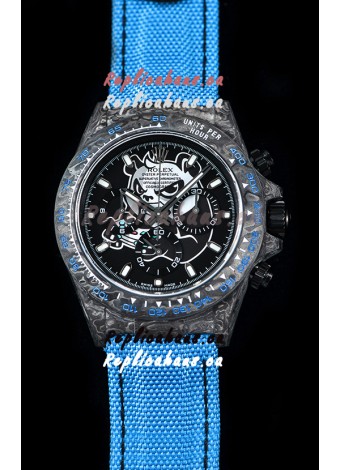 Rolex Daytona CHRONUSART Forged Cabon Casing 1:1 Mirror Replica Multicolored Dial