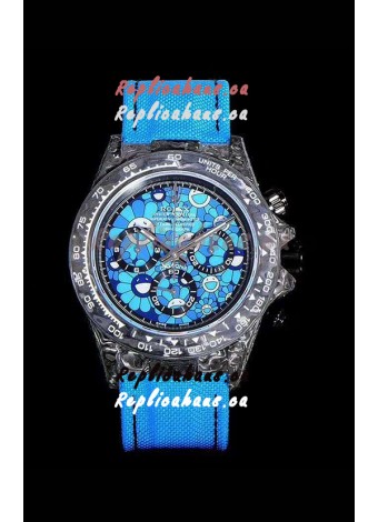 Rolex Daytona CHRONUSART Forged Cabon Casing 1:1 Mirror Replica Multicolored Dial