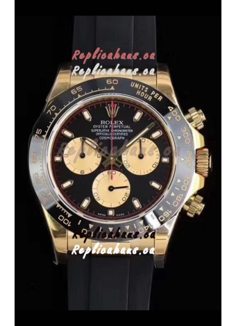 Rolex Daytona 116508 Yellow Gold Original Cal.4130 Movement - 1:1 Mirror 904L Steel Watch