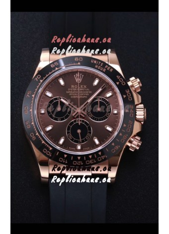 Rolex Daytona 116515LN-0041 Everose Gold Original Cal.4130 Movement - 1:1 Mirror 904L Steel Watch