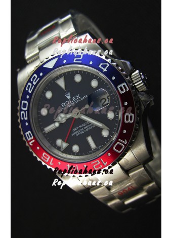 Rolex GMT Masters Japanese Replica Movement Watch in Oyster Strap