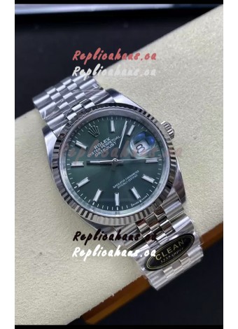 Rolex Datejust Cal.3235 Movement 1:1 Mirror Replica 904L Steel 36MM - Green Dial