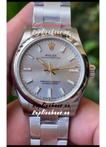 Rolex Oyster Perpetual REF#277200 31MM Swiss Movement Swiss Replica Steel Dial 904L Steel 1:1 Mirror Replica Watch