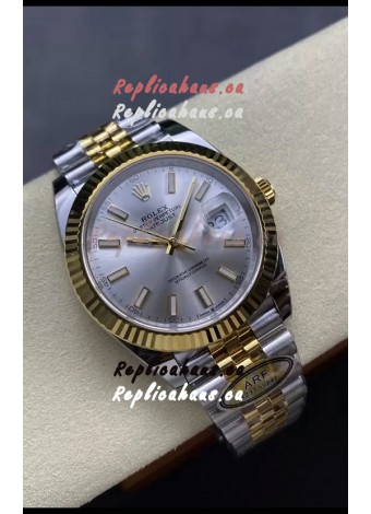 Rolex Datejust M126333 41MM ETA3235 72 Hours Power Steel Dial Jubilee 1:1 Mirror Replica Yellow Gold 904L Steel