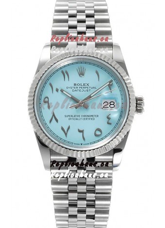 Rolex Datejust M126234 36MM ETA3235 Tiffany Blue Dial - 904L Steel Casing 