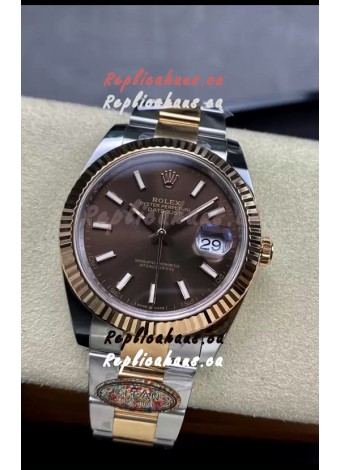 Rolex Datejust 126331 41MM ETA 3235 Swiss 1:1 Mirror Replica Watch in Rose Gold 904L Steel