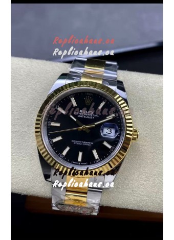 Rolex Datejust 126331 41MM ETA 3235 Swiss 1:1 Mirror Replica Watch in Yellow Gold 904L Steel 