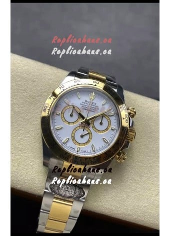 Rolex Daytona Super Clone M126503 Yellow Gold Two Tone Original Cal.4131 Movement