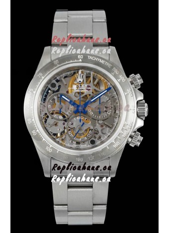 Rolex Daytona Super Clone "Artisans De Genève - Glacier" Edition Stainless Steel Watch 