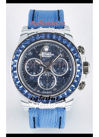 Rolex Daytona Super Clone "Artisans De Genève - Arolla Glacier" Edition Carbon Fiber Watch
