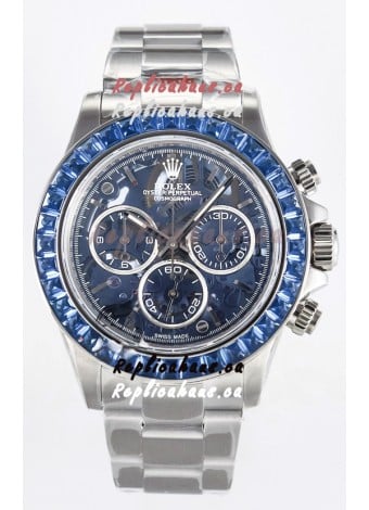 Rolex Daytona Super Clone "Artisans De Genève - Arolla Glacier" Edition Stainless Steel Watch 