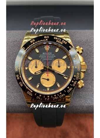 Rolex Daytona Super Clone M126518 Yellow Gold Grey Dial Original Cal.4131 Movement