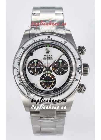Rolex Daytona Super Clone Artisans De Geneve Edition White Dial Swiss Replica Watch