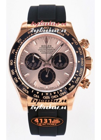 Rolex Cosmograph Daytona M126515 Rose Gold Casing & Dial Original Cal.4131 Movement Watch 