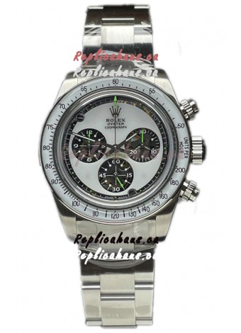 Rolex Daytona 116508 Neon Artisans De Geneve Stainless Steel Watch Swiss Replica 