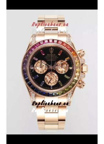Rolex Cosmograph Daytona 116595RBOW Rose Gold Original Cal.4130 Movement