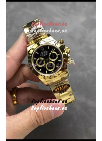 Rolex Cosmograph Daytona M126518 Yellow Gold Casing and Black Dial Original Cal.4131 Movement
