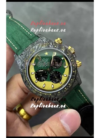 Rolex Cosmograph Daytona DiW Edition Carbon Fiber Watch - Cal.4130 Movement 