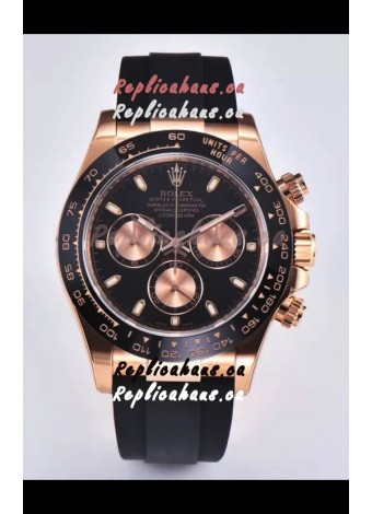 Rolex Cosmograph Daytona M116515 Rose Gold Original Cal.4130 Movement - 904L Steel Watch