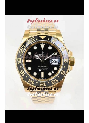 Rolex GMT Masters II M126718GRNR Cal.3285 Movement Swiss Replica - Ultimate 904L Steel Watch