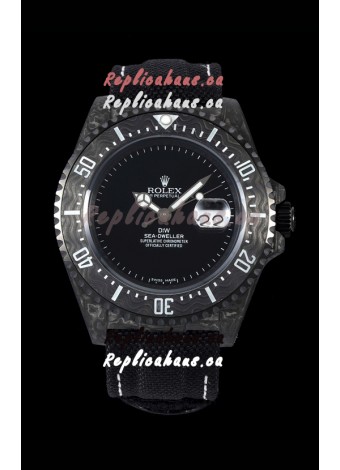 Rolex Sea-Dweller DiW Edition 43MM Carbon Bezel Swiss Replica Watch - 1:1 Mirror Replica