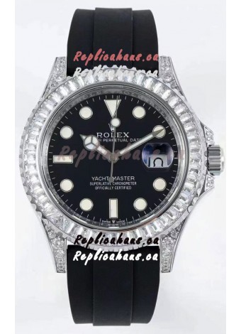 Rolex Yachtmaster 226679TBR White Gold 42MM Cal.3135 Swiss 1:1 Ultimate 904L Steel Watch