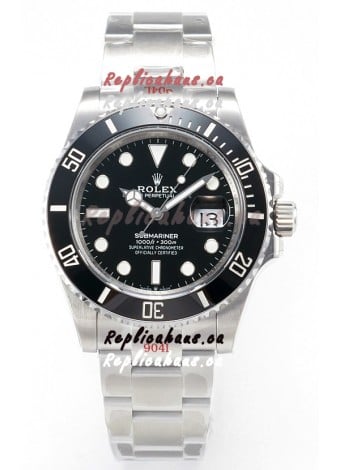 Rolex Submariner Super Clone 40MM Steel 16610 - Replica 1:1 Mirror Watch 