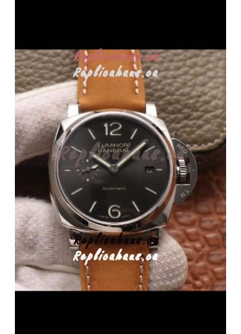 Panerai Luminor DUE PAM904 Edition 1:1 Mirror Swiss Replica Watch in Steel Casing 42MM