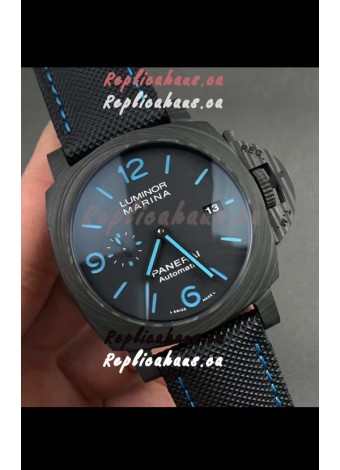 Panerai Luminor Marina Carbotech PAM1661 Edition 1:1 Mirror Swiss Replica Watch in Carbon Casing