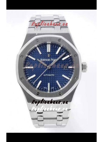 Audemars Piguet Royal Oak 41MM Blue Dial 904L Steel CALIBRE 4302 Movement 1:1 Mirror Replica