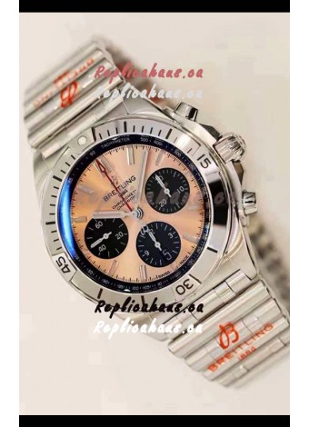 Breitling Chronomat B01 42 Edition Swiss 904L Steel Casing Copper Dial 1:1 Mirror Replica Watch