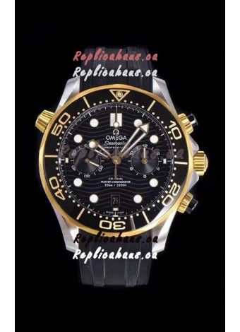 Omega Seamaster Co-Axial Master Chronometer Chronograph Yellow Gold 44MM 1:1 Mirror Replica