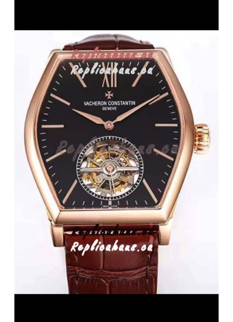 Vacheron Constantin Malte Tourbillon 1:1 Mirror Quality Rose Gold Swiss Replica Watch 