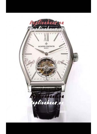 Vacheron Constantin Malte Tourbillon 1:1 Mirror Stainless Steel Swiss Replica White Dial