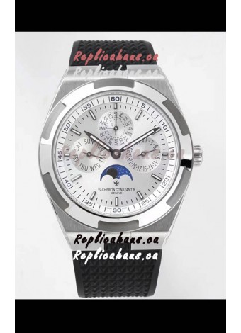 Vacheron Constantin Overseas Perpetual Calendar Ultra-Thin Steel Dial Steel Casing Replica