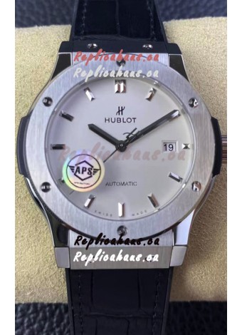 Hublot Classic Fusion 1:1 Mirror Replica Swiss Watch in 904L Steel Casing White Dial 42MM