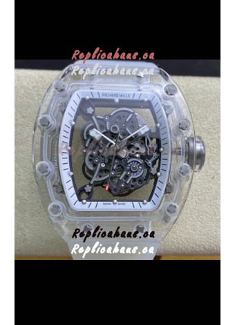 Richard Mille RM35-02 Transparent Casing Swiss Replica Watch 