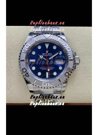 Rolex Yachtmaster 40mm Blue Dial - 1:1 Swiss Replica Watch in 904L Steel Casing