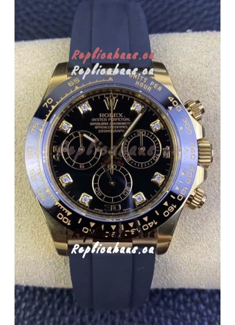 Rolex Cosmograph Daytona 116518LN Yellow Gold Original Cal.4130 Movement - 904L Steel Watch