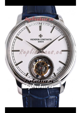 Vacheron Constantin Traditionelle Swiss Tourbillon Steel Casing 1:1 Mirror Replica Watch 