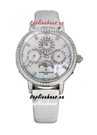 Vacheron Constantin Traditionelle Perpetual Calendar Ultra-Thin White Gold Plating