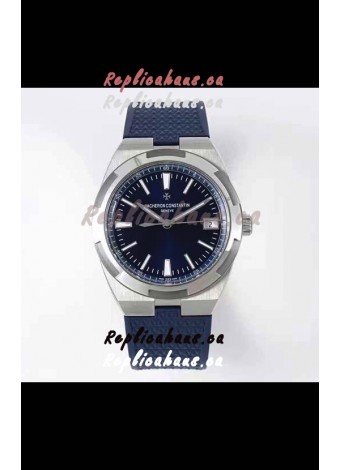 Vacheron Constantin Overseas 1:1 Mirror Swiss Replica Watch in Blue Dial