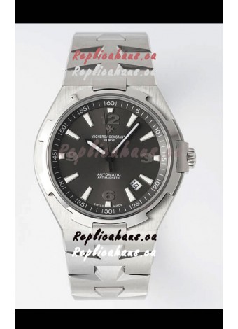 Vacheron Constantin Overseas 1:1 Mirror Swiss Replica Watch in Grey Dial - Steel Strap