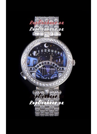 Van Cleef & Arpels Lady Arpels Pont des Amoureux Watch in Swiss Automatic Movement
