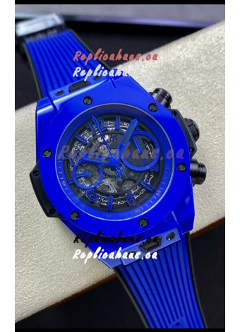 Hublot Big Bang Unico Blue PVD 1:1 Mirror Edition Swiss Replica Watch