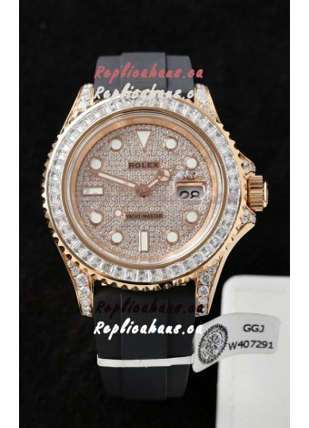 Rolex Yachtmaster 226679TBR Rose Gold 42MM Cal.3135 Swiss 1:1 Ultimate 904L Steel Watch