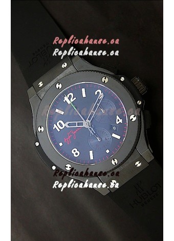 Hublot Ayrton Senna Swiss Watch in PVD Case
