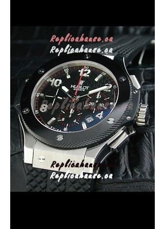 Hublot Big Bang Swiss Replica Watch Black Checkered Dial