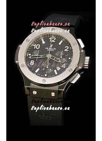 Hublot Big Bang Swiss Replica Watch in Black Dial