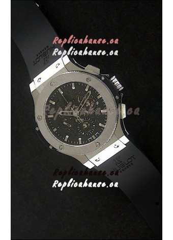 Hublot Big Bang AeroBang Swiss Watch in Steel Case
